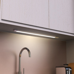 Réglette extra plate 61 cm - 1000 lumens - Blanc neutre