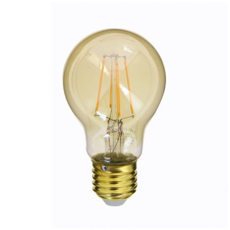 Ampoule LED 3W E27 - Blanc Chaud 3000K, Effet 3D Verre Chromé, éclairage D'ambiance, Neuf