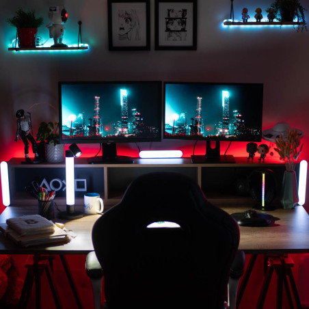Bande LED RGB 5 Mètres Bluetooth - Multicolore, USB, 150 LEDs, Contrôle Par Appli/télécommande
