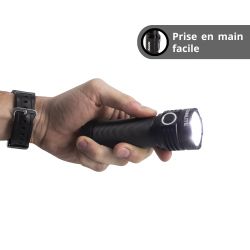 Torche LED rechargeable USB-C, ou piles, 2500 lumens