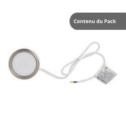 Lot de 5 ampoules LED culot B22, conso. 9W (équivalent 60W), 806 lumens, blanc neutre