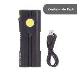Baladeuse LED Rechargeable USB-C, 850 lumens