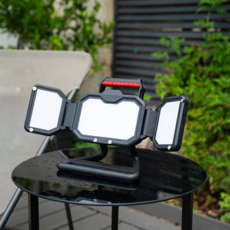 Projecteur Rechargeable 1 000 000 Lumens - 4 Modes, étanche, Batterie Lithium, Neuf Sous Emballage
