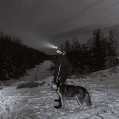 Lampe frontale rechargeable, ultra lumineuse mise à niveau