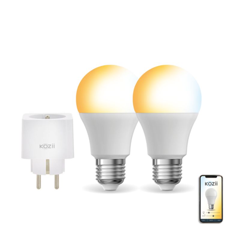 Spot de meuble acier brossé LED IP44, 2 modes de fixation, CCT