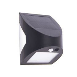 Applique murale hybride Solaire / USB, 350 Lumens, IP54, 3 modes d'éclairage, 10h d'autonomie