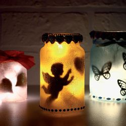 Lot de 2 Lampes flottantes à piles avec télécommande 10 LED RVB IP68