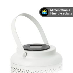 copy of Lanterne Solaire Intérieur doré IP44 - Métal - Blanc ou Noir