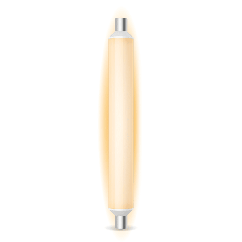 Tube LED, culot S19, 8,5W cons. (50W eq.), lumière blanc chaud