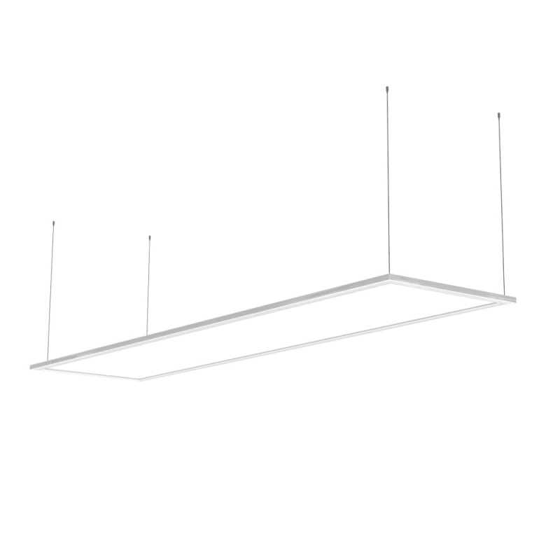 Plafonnier LED rectangulaire - cons. 42W - 3300 lumens - Blanc neutre - Extra plat